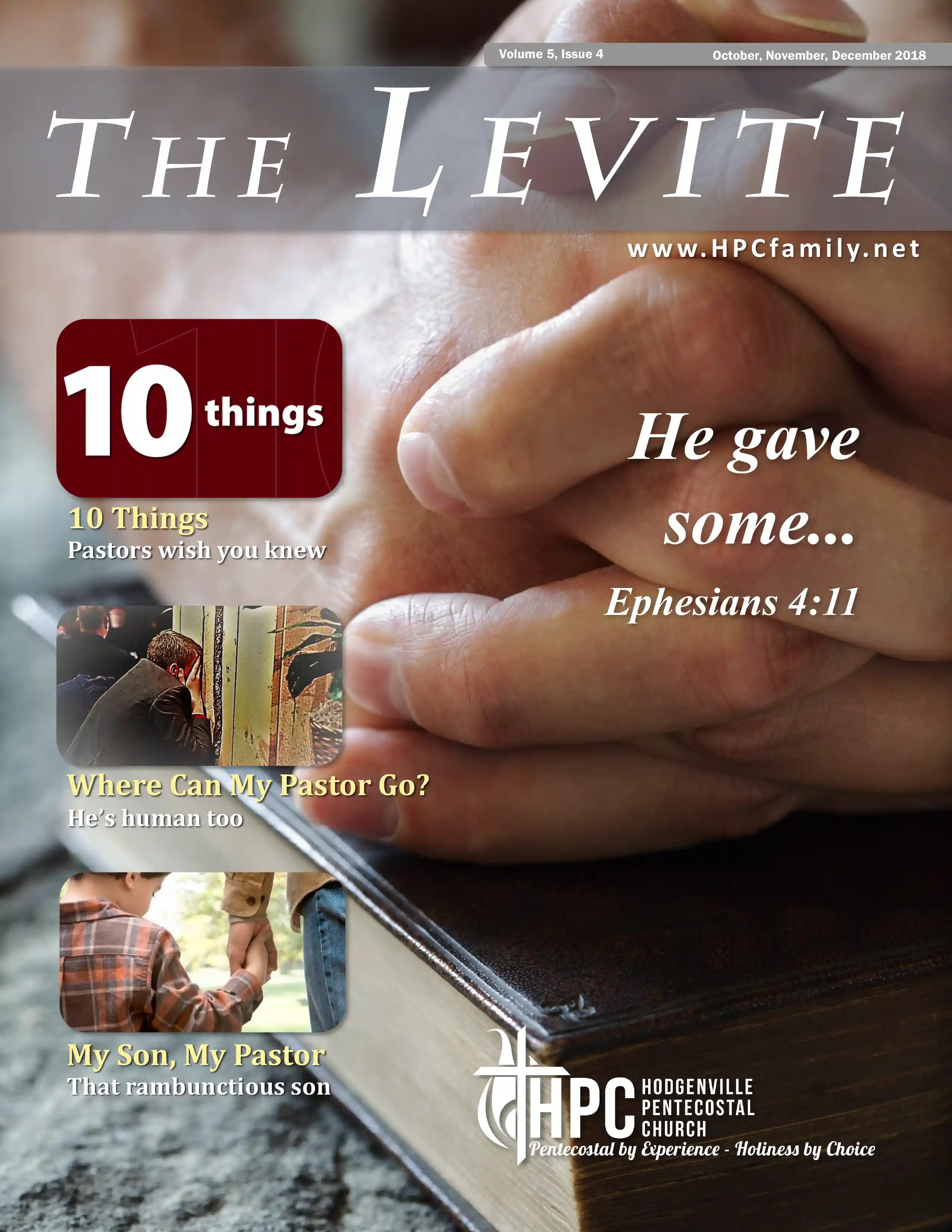 an image of a Levite publication cover page